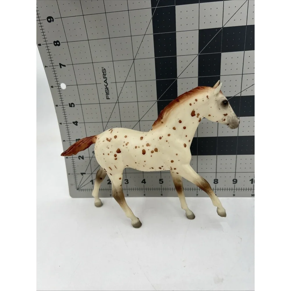 Breyer Stablemates Scrambling Foal Brown Leopard Appaloosa Horse Mold 5613